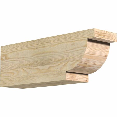 Ekena Millwork Alpine Rough Sawn Rafter Tail, Douglas Fir, 6"W x 8"H x 24"L RFT06X08X24ALP00RDF